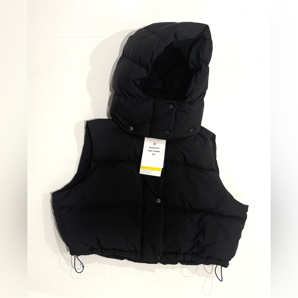 Lululemon Wunder Puff Super-Cropped Vest size 12